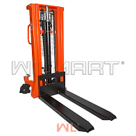 Штабелер ручной г/п 1000кг, подъем вил 2м, max высота мачты 2,55м (SYC-1020) 
