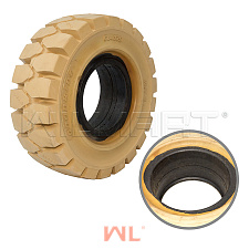 Шина цельнолитая с буртом 18х7-8/4.33 немаркая GOODRIDE (CL403S) (18x7-8(CL403S)NM+FF) 