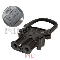 Разъем-Соединитель 150V 320А (IP23) (с ручкой) (95615-05-1) 