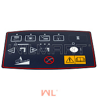 Декаль панели управления Wilmart E,531,551 BD (30010107) 