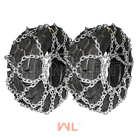 Цепь противоскольжения 8.25-15(6мм) "Сота" для вилочного погрузчика (комплект 2 шт)  