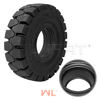 Шина цельнолитая с буртом 6.00-9/4.00 CHAOYANG (CL403S) PR4  