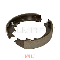 Колодка тормозная CPCD20-35 клей (к-т 2шт) Yale/Nissan/TCM/Komatsu FD25-17 (580051332) 