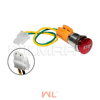 Выключатель аварийной остановки Wilmart E810R (40005010) 