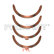 Полукольца коленвала Nissan QD32 R1(+0,25) (к-т) (12280-37528) 