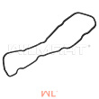 Прокладка клапанной крышки Nissan K21/25 (13270-FY50A) 