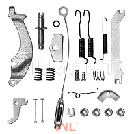 Ремкомплект сервотормоза CPCD10-18 левый (21233-70301L-kit-Fs) 