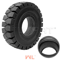 Шина цельнолитая с буртом 6.50-10/5.00 CHAOYANG (CL403S) PR5 